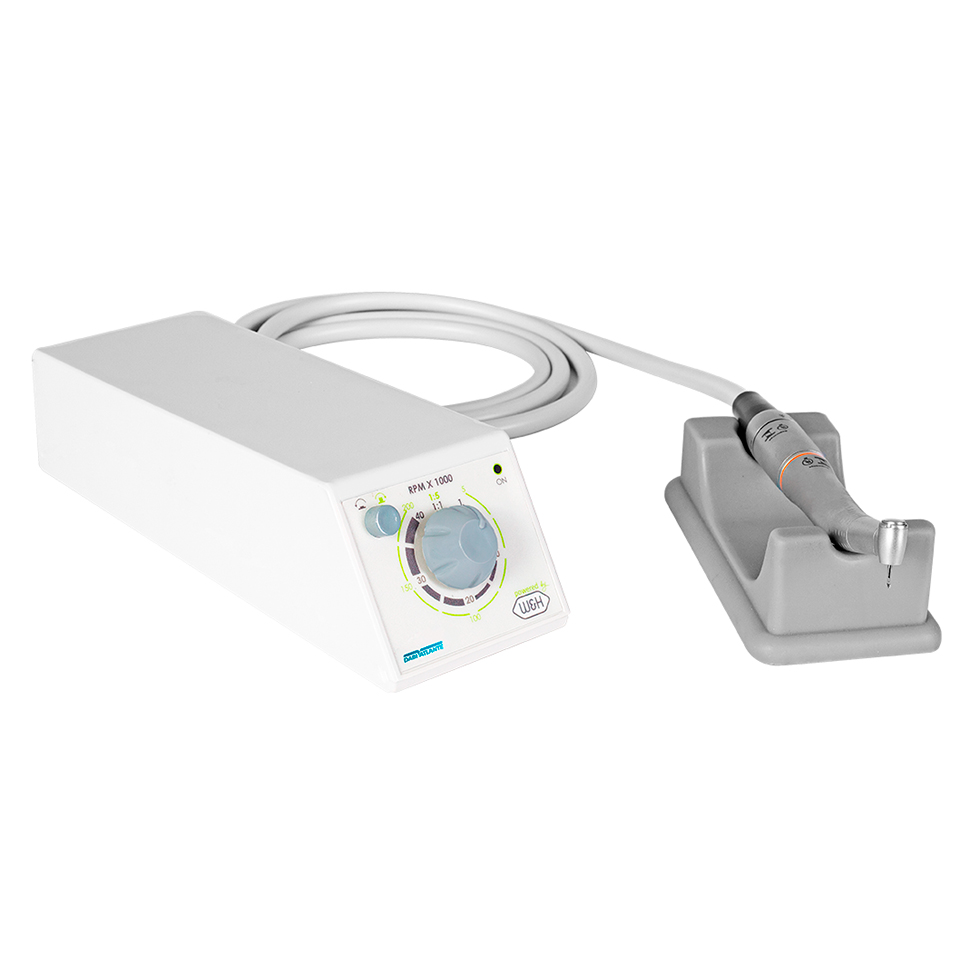 Peças de Mão Dabi Atlante  | VASPJ - KIT MICROMOTOR ELÉTRICO E CONTRA ÂNGULO MULTIPLICADOR 1:5